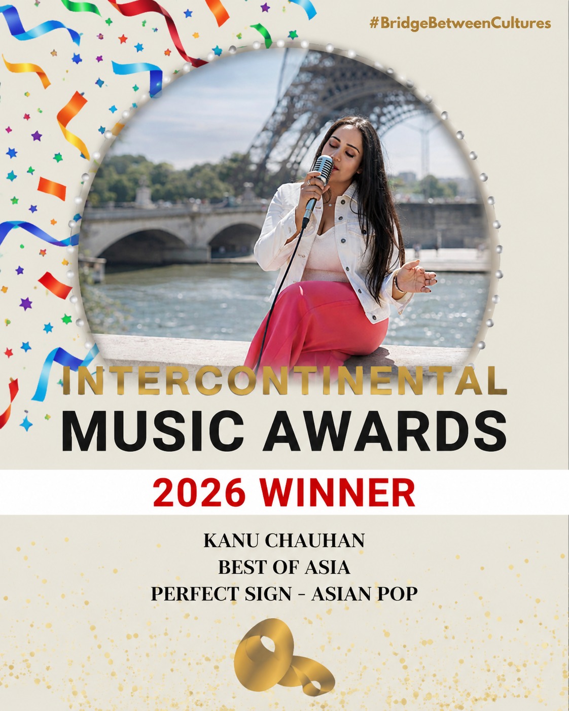 Kanu Chauhan - InterContinental Music Awards 2026 Winner
